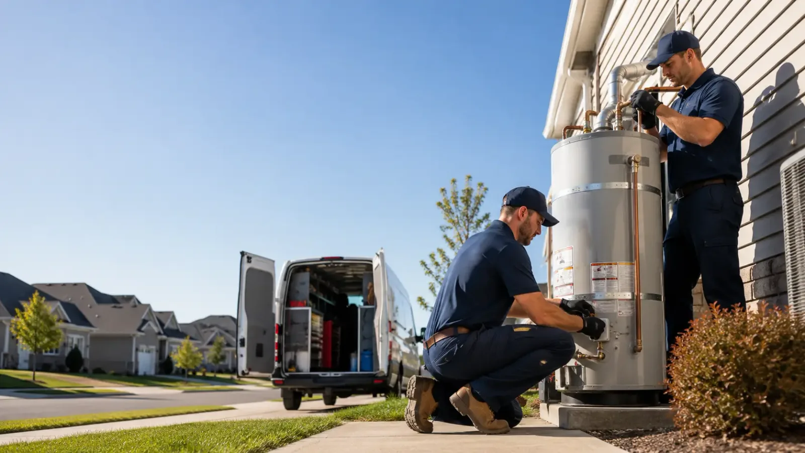 Water Heater Installation in Wales, ND